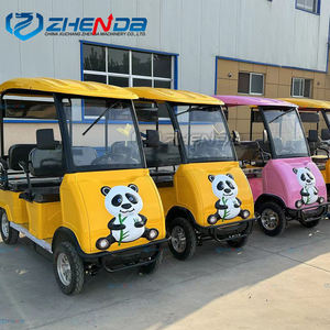 Voiturette de <span class=keywords><strong>golf</strong></span> mignonne petite voiture de tigre voiture de panda rouge voiture électrique enfants aiment - Product Image 3