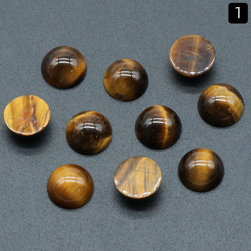 10mm yellow tiger eye stone