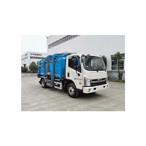 Quality assurance split-body garbage waste disposal truck compact garbage trucks