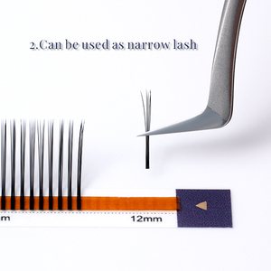 Extensions de cils Gollee 5D faites à la main en PBT naturel coréen - Vegan et sans cruauté - Product Image 5