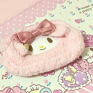 Linda estrella Kabi Yumi perro <span class=keywords><strong>Melo</strong></span> Di Lomi felpa pluma bolsa creativa Sanrio gran capacidad bolsa de papelería - Product Image 6