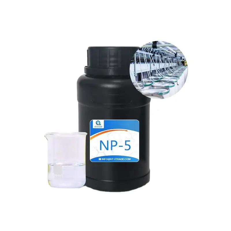 NT-ITRADE Merek Nonylphenol Polyethylene Glycol Ether Ethoxylated Nonylphenol Cas 9016-45-9 NP5