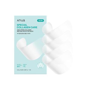 Anua Patch Fondant au Collagène pour le Cou, 4 Pièces, Patch Hydrogel Ultra-Fin avec PDRN et Collagène pour un Effet Liftant, Raffermissant et Repulpant - Product Image 1