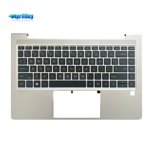 笔记本电脑掌托上盖顶盖，带背光美国键盘，适用于惠普440 G8 440 G9 445R Zhan66 14 G4 G5 X8Q N01287-001