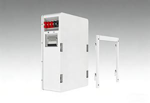 5.12KWh Hybrid Grid Solar Energy Storage System Wall-Mounted 5kWh Lithium <b>Iron</b> Phosphate Battery Pack 25.6V 200Ah Household Use - Product Image 6