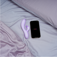 Vibrateur à brancher CRAVE pour femmes avec succion clitoridienne et resserrement vaginal, 10 vitesses, étanche IPX7, produit intime pour adultes
