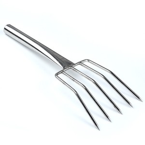 Yolecen Kho Lớn Năm Răng Thép Không Gỉ Gạo Ngã Ba Kim Loại Nhà Bếp Nhà Hàng Căng Ăn Công Cụ Năm Móng Xẻng Cho Đậu - Product Image 5