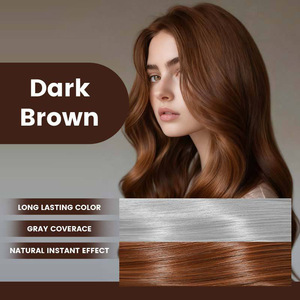 Tinta per Capelli Temporanea di Alta Qualità in 4 Colori, Crema Colorante Non Appiccicosa a Base di Erbe 500ml, Shampoo Colorante per Capelli - Product Image 5