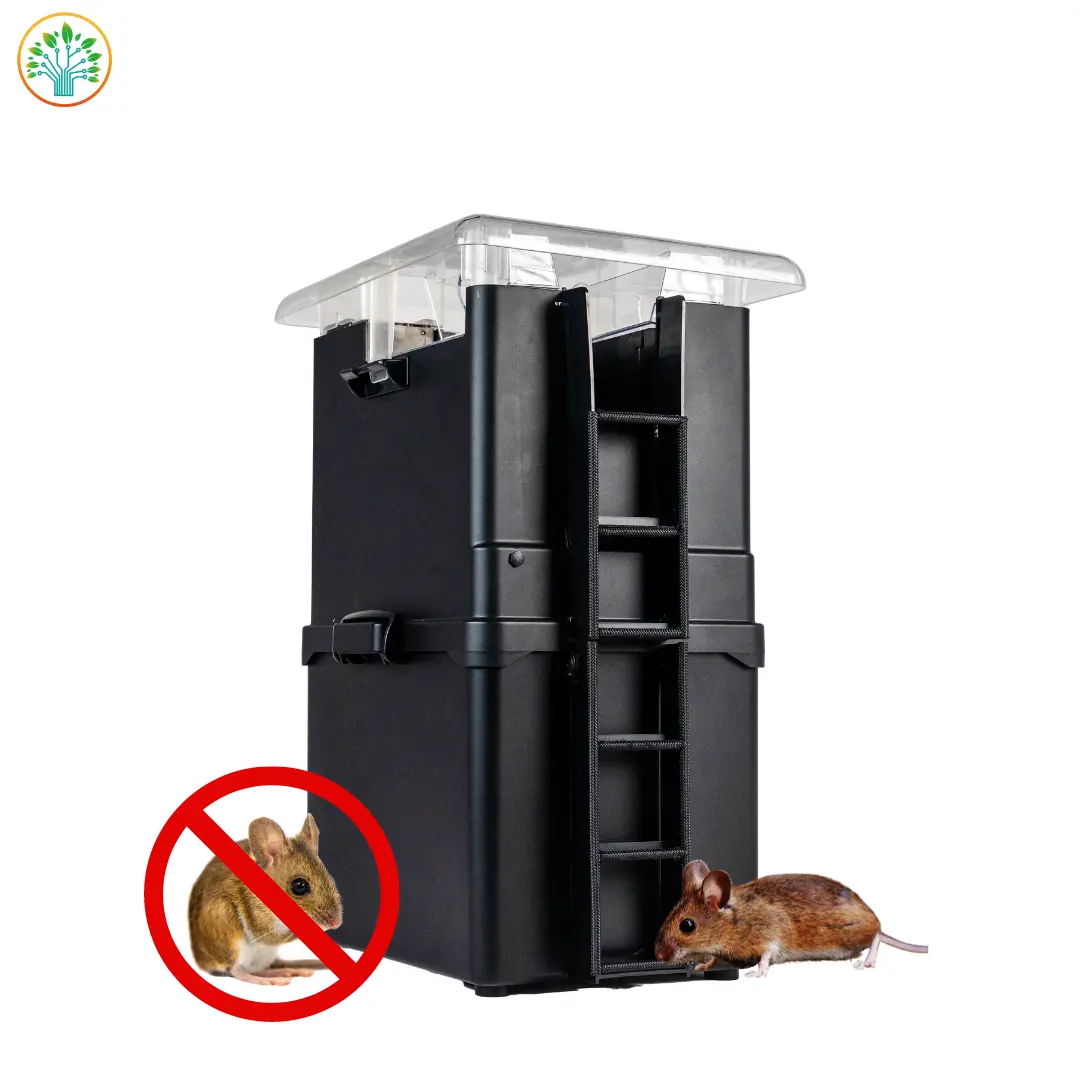 Pest Control Rat Trap Reusable Humane Large Catcher Garden Home Plastic Mouse Trap BRT Biofuture Rodent Trap
