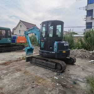 รถขุดญี่ปุ่นมือสอง Kobelco SK55SR ขนาด 5.5 ตัน พร้อมใบมีด รถขุดตีนตะขาบ Kobelco SK55SR SK55 มือสอง ลดราคา - Product Image 1
