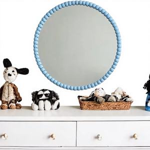 Miroir en verre européen de luxe fait main pour la décoration intérieure, accessoire de peinture sur le thème, design industriel moderne, ensemble de 4 pièces, élégant - Product Image 1