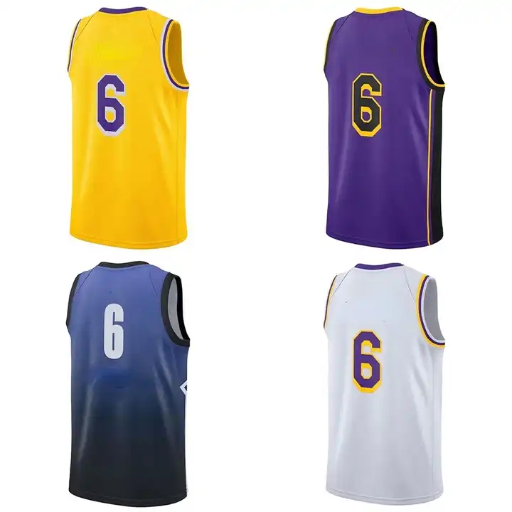 Wholesale Bryant Jersey Basketball Jersey Custom Basketball Uniforms Bull Nbaing- Laker Jersey,2 Pieces