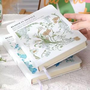 Cuaderno Kettlebrldge Flower Mini A5 de 100 Hojas, Estilo Retro Literario INS, Tapa Dura de Alta Calidad con Color y Logotipo Personalizados - Product Image 4