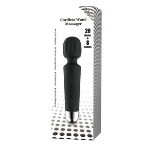 Özel şarj edilebilir kablosuz yetişkin oyuncak akülü titreşimli Av masaj değnek vibratör kadınlar için - Product Image 4