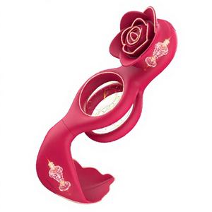 Volwassen mannelijke masturbatie seksspeeltje man vrouw delen <span class=keywords><strong>sexy</strong></span> stimulerende clitorale rose vergrendelende spermarin ring anti-schiet elektrisch - Product Image 1