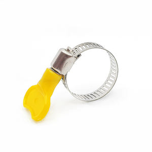 Bande passante en acier inoxydable 10-16mm en acier galvanisé Tube télescopique hydraulique Type américain collier de serrage <span class=keywords><strong>avec</strong></span> poignée - Product Image 6