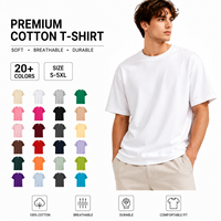 T-shirt en coton personnalisé 230 g/m², coton lourd 100 %, t-shirt pour homme avec broderie de logo personnalisé, t-shirts imprimés