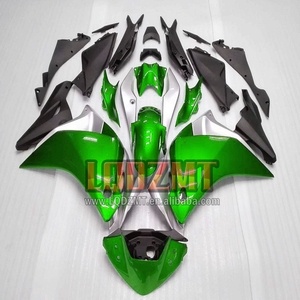 Cuerpo de inyección blanco y negro para HONDA CBR250R CBR250 <span class=keywords><strong>CBR</strong></span> 250R <span class=keywords><strong>250</strong></span> <span class=keywords><strong>R</strong></span> 11 12 13 14 15 75LQ.25 MC41 2011 2012 2013 2014 2015 <span class=keywords><strong>Carenado</strong></span> - Product Image 5
