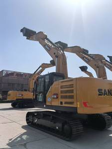 Excavadora Sany 215C usada con buenas condiciones Excavadora de orugas de segunda mano con motor Mitsubishi SY215 - Product Image 2