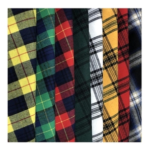 Pamuk <span class=keywords><strong>tartan</strong></span> ekose iplik boyalı elbezi kumaş popüler erkek/kadın gömlek kumaşı - Product Image 1