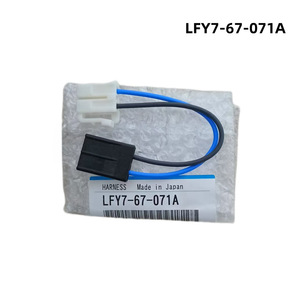 Mazda 6 Fuel <b>Pump</b> Jumper Connector Adapter LFY7-67-071A Blue <b>Black</b> Harness Made In Japan - Product Image 3
