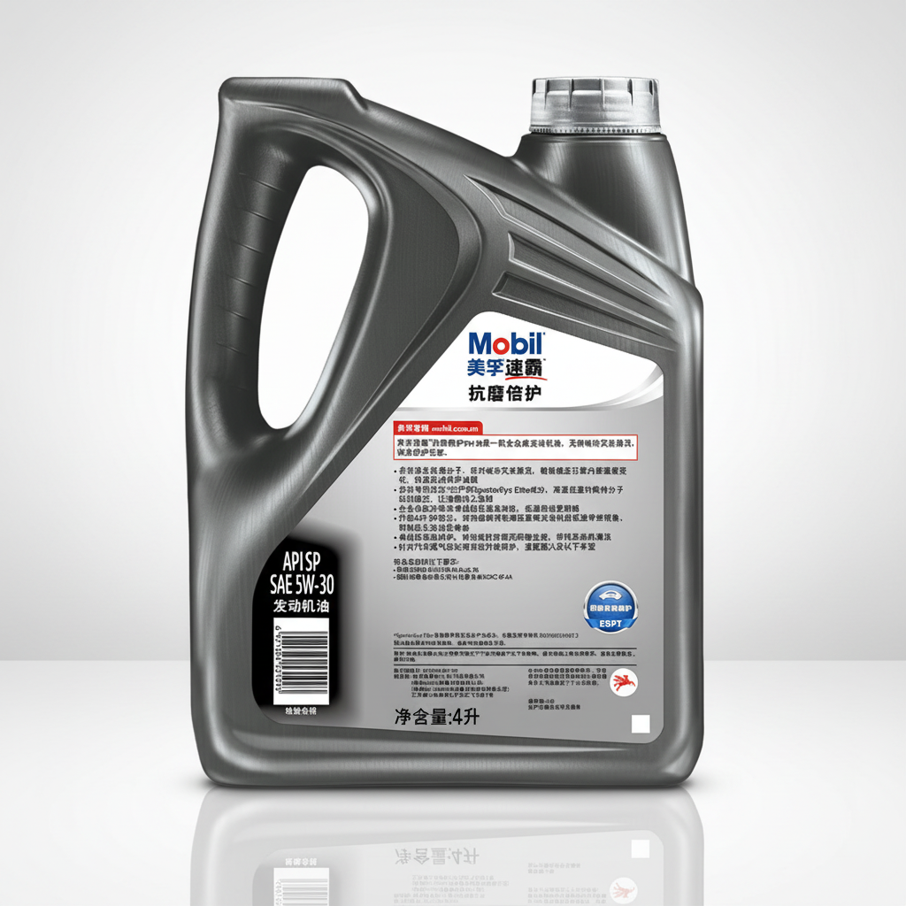 Mobil Super 2000 Friction Fighter 5W-30 4L Engine Oil, API SP, GF-6A, for Turbo/GDI/Hybrid, 6 Bottles/Carton Oil Parts Image 2