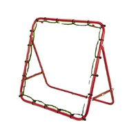 Filet de rebond de football portable et pliable Jumbo Pro 9x7FT, équipement d'entraînement, cadre en acier thermolaqué et polyester pour le football