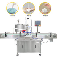 Machine de remplissage de pâte pneumatique à trémie de type U à bas prix avec machine de remplissage de sauce à pâte mélangeuse