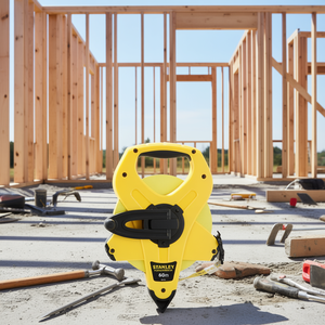 Stanley Powerwinder Tape Measure 60m Fiberglass Wheel - Product Image 3