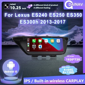 Autoradio Android 12 10,25 pouces pour Lexus ES240 ES250 ES350 ES300h 2013-2017 Écran tactile Lecteur multimédia GPS Navigation 128G - Product Image 2