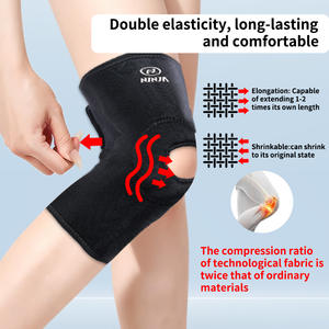 Penyangga Lutut Olahraga Lintas Batas - Pita Patela yang Dapat Disesuaikan untuk Bola Basket, Mendaki, dan Berlari - Product Image 3