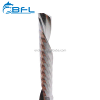 BFL solo flauta espiral poco 1 flauta de aluminio final de la máquina de fresado cnc fresadora cortador de punta plana