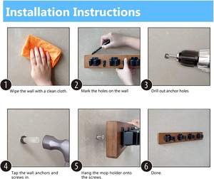 Best Seller Living Room Wall Shelf Bathroom Wall Hanger Bathroom <b>Kitchen</b> Tool Holder Used <b>for</b> Wall <b>Storage</b> - Product Image 4