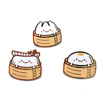 Épingles personnalisées avec logo, motifs anime et dessins animés, en émail souple, vente en gros, pour chapeaux, mignonnes, imprimées, badges à revers, badges bouton personnalisés de Chine