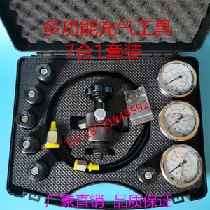 Herramienta de Inflado de Acumuladores Hydac FPU-25 40MPA, Equipo Hidráulico de Llenado de Nitrógeno - Product Image 2