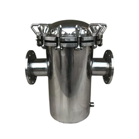 Válvula de Filtro de Cesta Manual de Acero Inoxidable 304, Dispositivo de Purificación de Tuberías de Aguas Residuales de Apertura Rápida y Directa