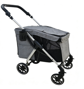 Mamago 303 Carrello Pieghevole Impermeabile a 4 Ruote per Animali Domestici, Comodo, Portatile, Leggero, Grande Capacità, Lavabile, Approvato dalle Compagnie Aeree - Product Image 2