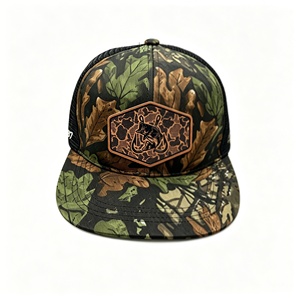 <span class=keywords><strong>Casquette</strong></span> de pêche Wecondo personnalisée pour homme, style camionneur, camouflage délavé, en coton, protection solaire, pour activités de plein air - Product Image 1