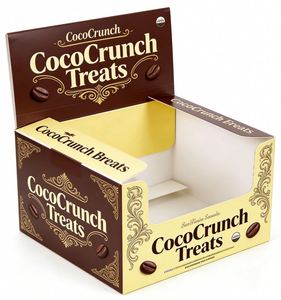 Custom Matt Laminated UV Coating Display <b>Box</b> Bulk Wholesale Printed Logo Retail Counter Top <b>Snacking</b> Product Promotion Brand - Product Image 4
