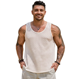 Quality Men Tank <b>Top</b> Best Selling Tank <b>Top</b> New Design <b>Low</b> MOQ Breathable Tank <b>Top</b> for Men's - Product Image 1