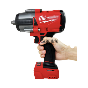 Pistola a percussione senza fili da 1/2 pollici con motore elettrico a impatto 18V a velocità variabile per auto pickup tosaerba chiavi a impatto - Product Image 4