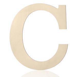 Letras del Alfabeto de Madera Personalizadas para Decoración del Hogar, Perfectas para Proyectos de Bricolaje y Arte Mural para Cuartos de Niños, Dropshipping - Product Image 1