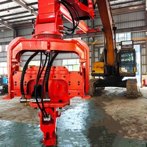 Mesin Pemukul Tiang Pancang Vibrasi Hidrolik Excavator KN250 dengan Rotasi 360 Derajat - Product Image 5
