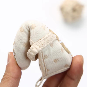 Scarpe Morbide con Stampa a Stelle e Pois per Neonati e Bambini con Fascia Elastica per Imparare a Camminare - Product Image 5