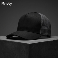 Casquette Trucker Personnalisée de Qualité Supérieure en Maille Certifiée Oekotex et Audituée BSCI, à 5 Panneaux, avec Visière en Mousse et Fermeture Snapback pour Promotion de Marque