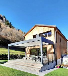Pergola de jardin extérieure conçue comme des pavillons ou des tonnelles élégants, offrant une ombre durable et des espaces de loisirs - Product Image 4