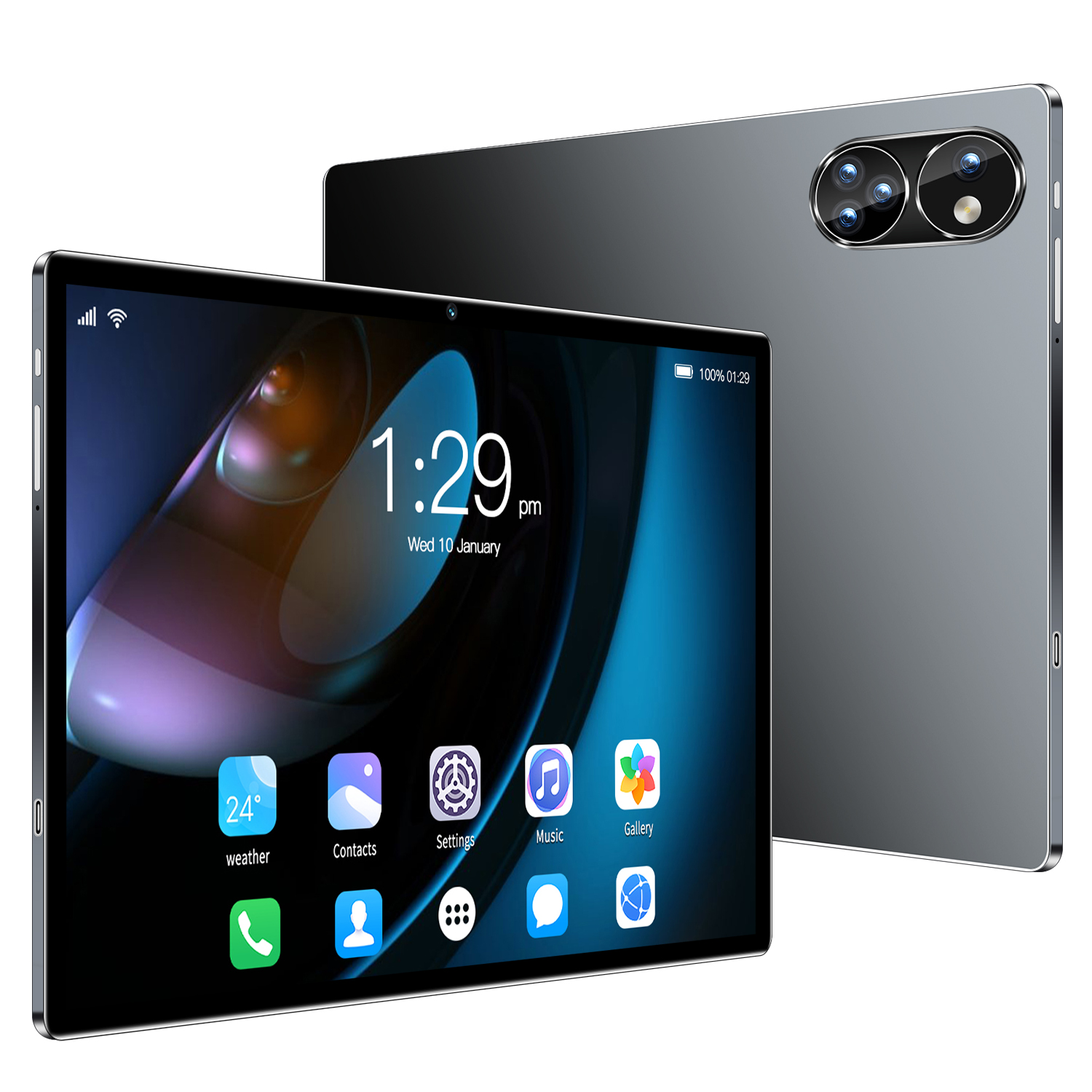 2023 планшет, экран 10,1 дюйма, Восьмиядерный, 12 Гб ОЗУ 512 Гб ПЗУ, Android 12. Планшетный ПК 10,1 дюйма 4G Lte
