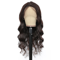 Proveedor Mayorista de China, Precio de Fábrica Económico, Cabello Brasileño 100% Virgen, Pelucas Largas Dobles con Frente de Encaje Transparente HD 13x4 Sin Pegamento