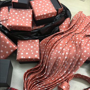 促销礼品领结礼品套装高品质定制编织丝质领带和手帕套装 - Product Image 3