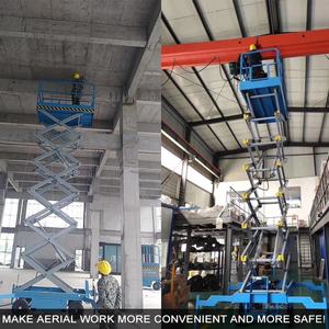 Platform Lift Gunting Listrik Bersertifikasi CE untuk Pekerjaan di Ketinggian - Product Image 5